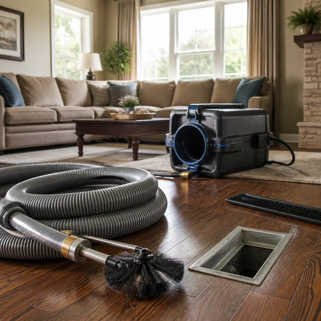 Whole-home duct cleaning